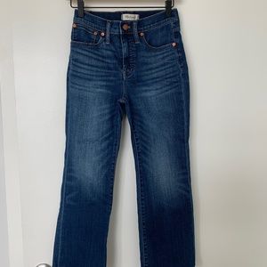 Madewell petite cropped jeans
